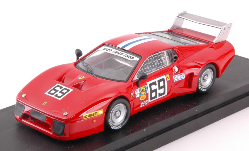 Ferrari 512 BB LM N.69 36th 24 H Daytona 1980 Henn-Dieudonne 1:43 DS Modellismo Ferrari 512 Bb LM 36th 24 H scala 1:43