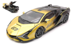 Lamborghini Sian Fkp 37 Yellow scala 1:18