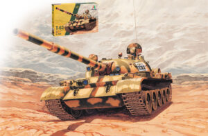 T 62 Russian Main Battle Tank Kit scala 1:72
