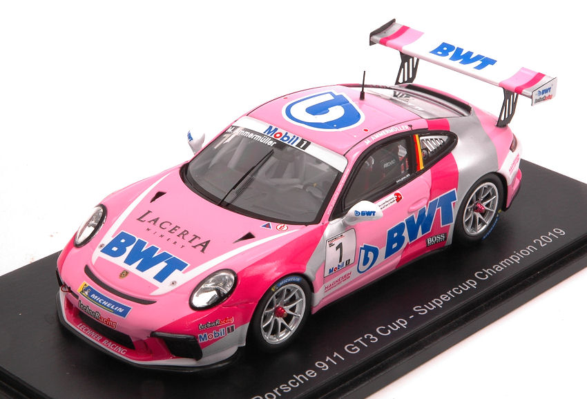 Porsche Carrera Cup N.1 Champion Supercup 2019 Michael Ammermuller 1:43 DS Modellismo Porsche Carrera Cup Champion scala 1:43