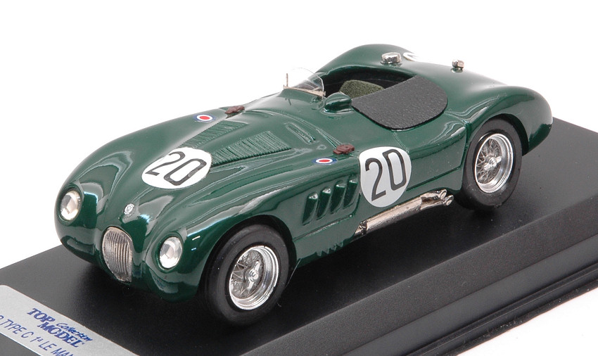 Jaguar C Type N.20 Winner LM 1951 Peter Walker-Peter Whitehead 1:43 DS Modellismo Jaguar C Type Winner LM 1951 scala 1:43