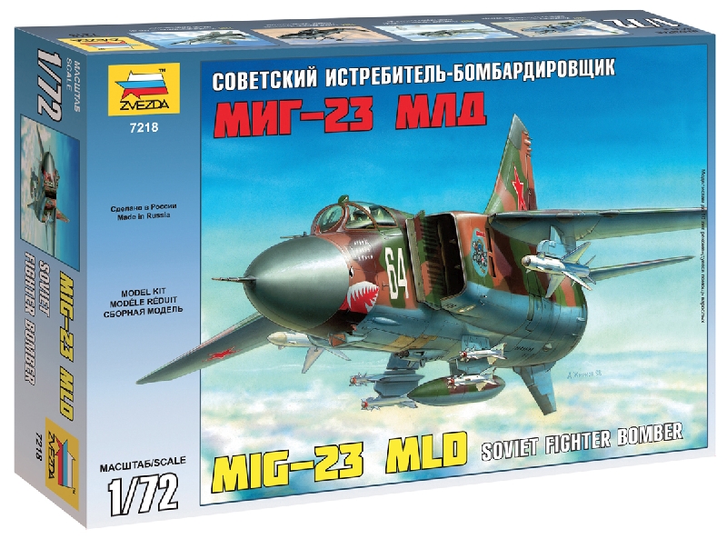 Mig 23 MDL Soviet Fighter Kit 1:72 DS Modellismo Mig 23 Mdl Soviet Fighter Kit scala 1:72