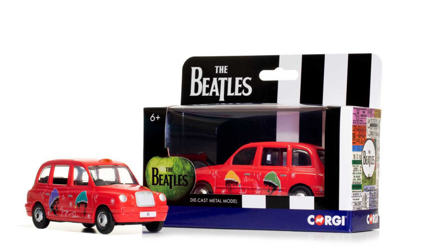 The Beatles Christmas Taxi 1:36 Corgi DS Modellismo Beatles Christmas Taxi Corgi scala 1:36