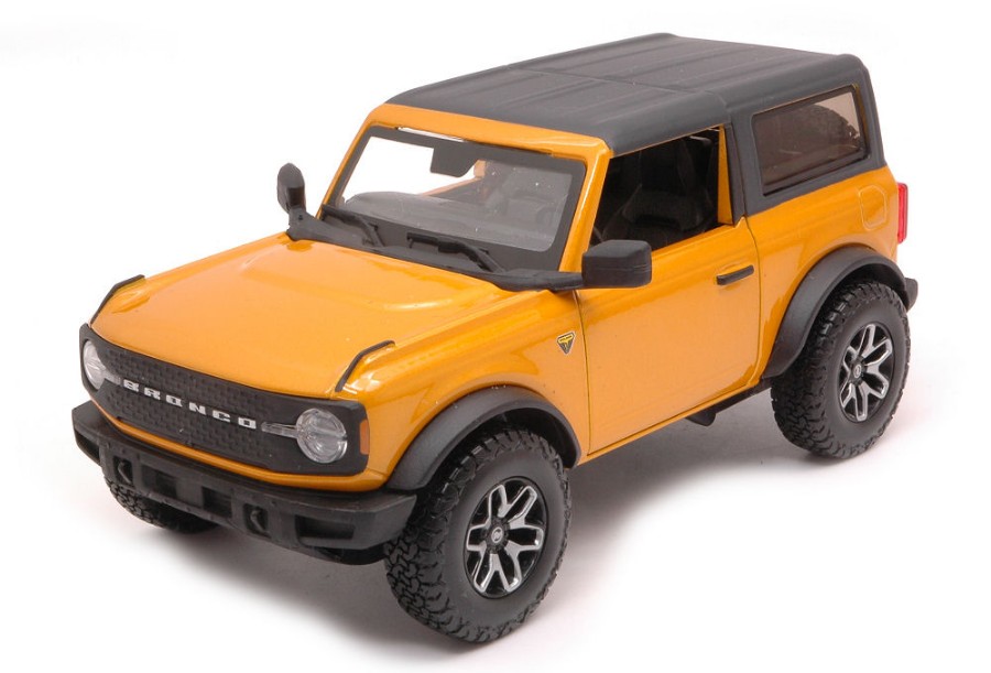 Ford Bronco Badlands 2021 Orange 1:24 DS Modellismo Ford Bronco Badlands 2021 Orange scala 1:24