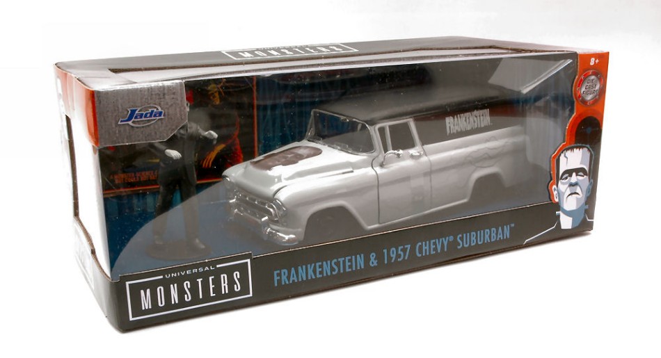 Chevy Suburban Frankenstein 1957 1:24 Jada Toys DS Modellismo Chevy Suburban Frankenstein 1957 scala 1:24
