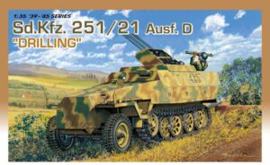 Sd Kfz 251/21 Drilling Kit scala 1:35 Dragon