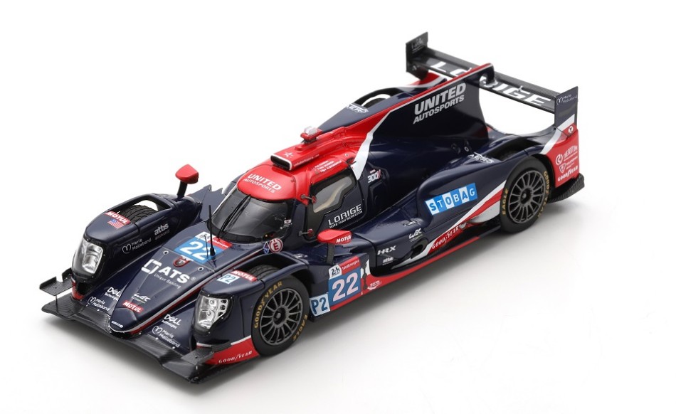 Oreca 07 Gibson N.22 LM 2021 Hanson-Scherer-Albuquerque 1:43 DS Modellismo Oreca 07 Gibson LM 2021 scala 1:43