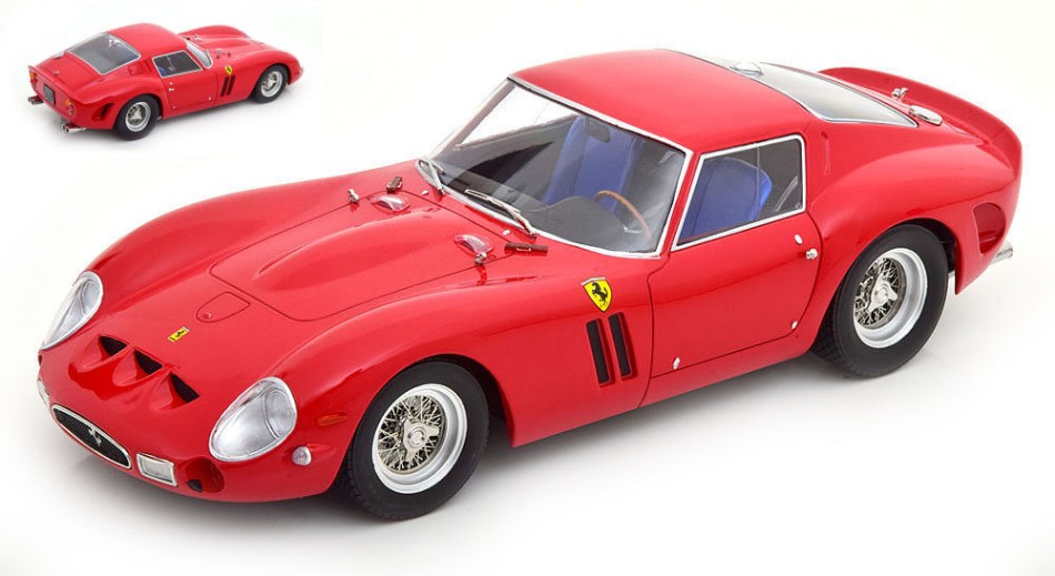 Ferrari 250 GTO 1962 Red 1:18 DS Modellismo Ferrari 250 GTO 1962 Red scala 1:18