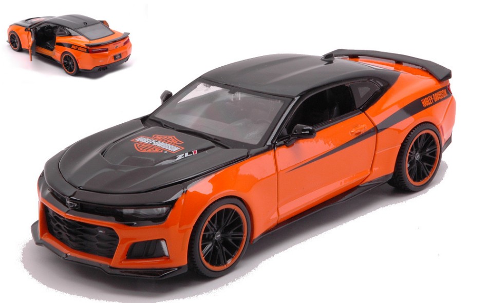 Chevrolet Camaro ZL1 Custom 2017 Harley Davidson 1:24 DS Modellismo Chevrolet Camaro ZL1 Custom 2017 scala 1:24
