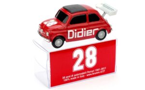 Fiat 500 Didier scala 1:43 Brumm