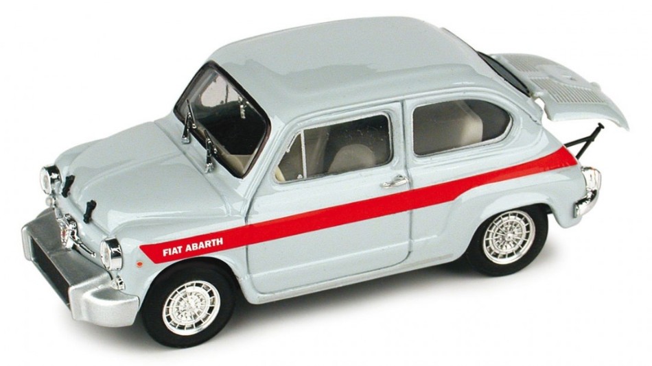 Fiat 850 Abarth TC Corsa Clienti 1966 1:43 DS Modellismo Fiat 850 Abarth Tc Corsa Clienti scala 1:43