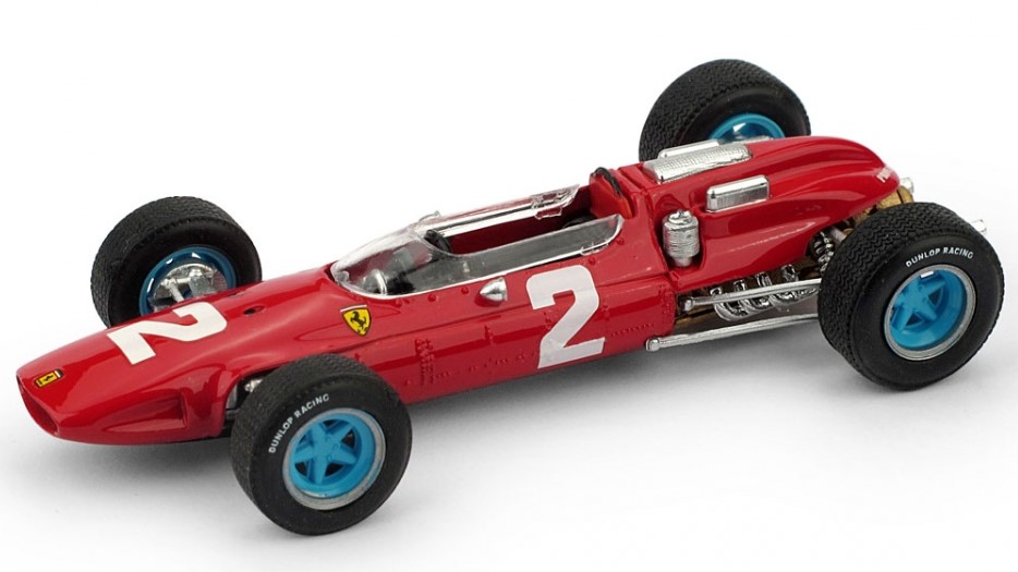 Ferrari 158 J.Surtees 1964 N.2 Winner Italy GP World Champion 1:43 DS Modellismo Ferrari 158 J.Surtees 1964 Winner scala 1:43