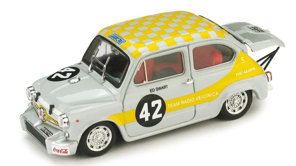 Fiat Abarth 1000 N.42 1:43 DS Modellismo Fiat Abarth 1000 scala 1:43 Brumm