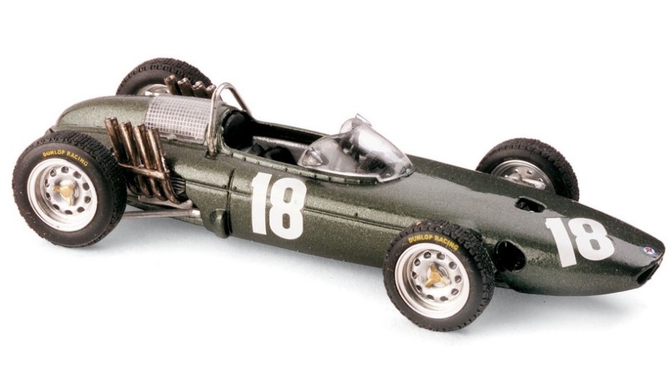 BRM P 57 R.Ginther 1962 N.18 (Accident) Netherlands GP 1:43 DS Modellismo Brm P 57 R.Ginther 1962 scala 1:43