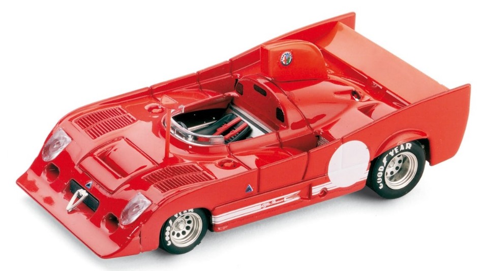 Alfa Romeo 33 TT 12 Prototipo 1974 1:43 DS Modellismo Alfa Romeo 33 TT 12 Prototipo scala 1:43