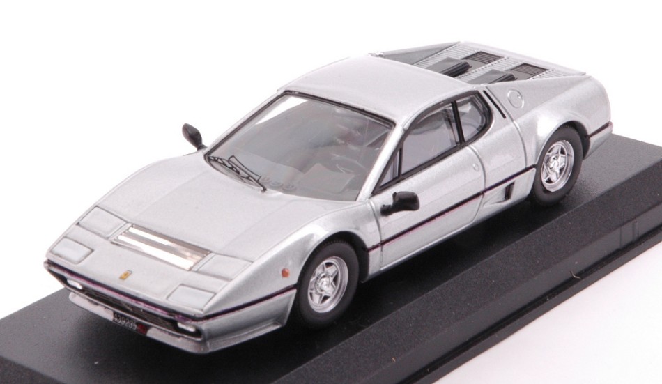 Ferrari 512 Bb 1976 Silver 1:43 DS Modellismo Ferrari 512 Bb 1976 Silver scala 1:43