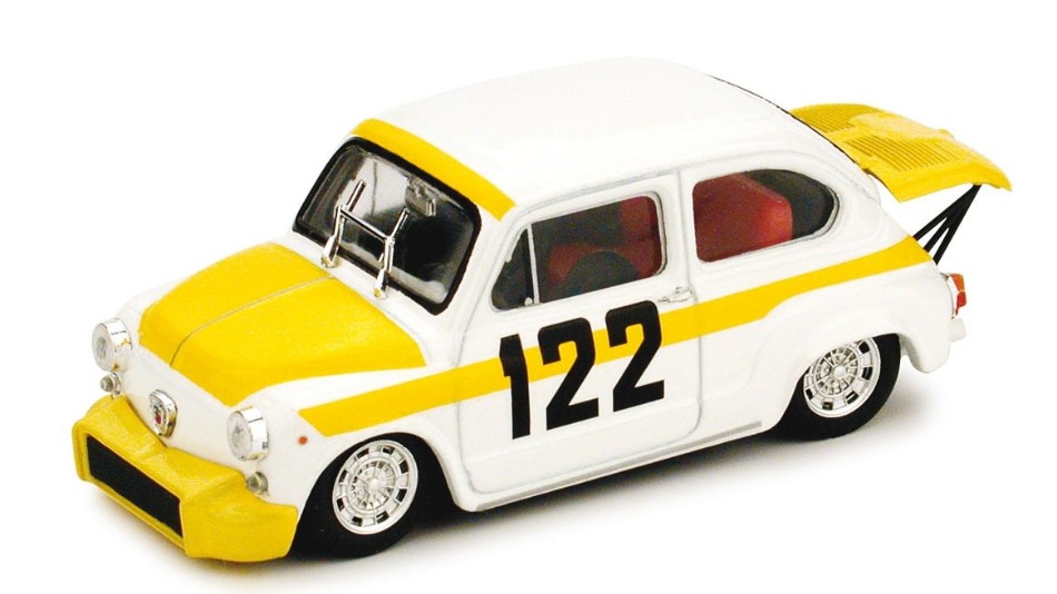 Fiat Abarth 850 TC N.122 Coppa della Collina 1969 Bresci 1:43 DS Modellismo Fiat Abarth 850 Tc Coppa scala 1:43