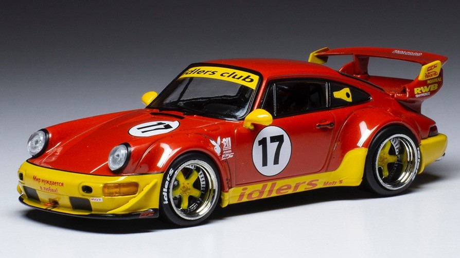 Porsche RWB 964 N.17 Idlers Based on 911 (964) 1:43 DS Modellismo Porsche Rwb 964 Idlers Based on scala 1:43