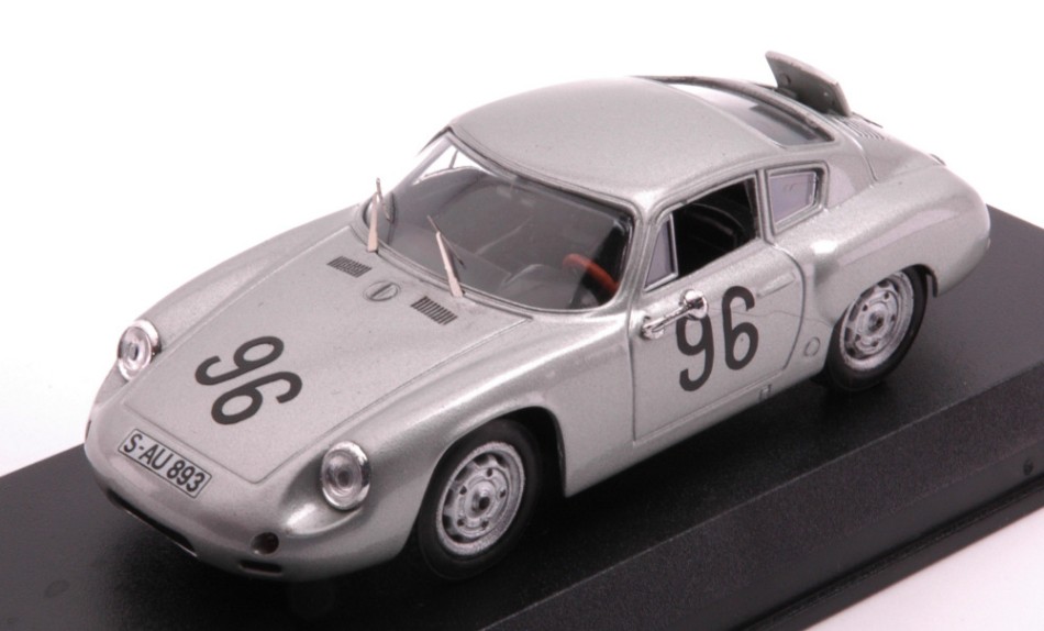 Porsche 356 Carrera Abarth N.96 Targa Florio 196 Linge-Von Hanstein 1:43 DS Modellismo Porsche 356 Carrera Abarth Targa scala 1:43