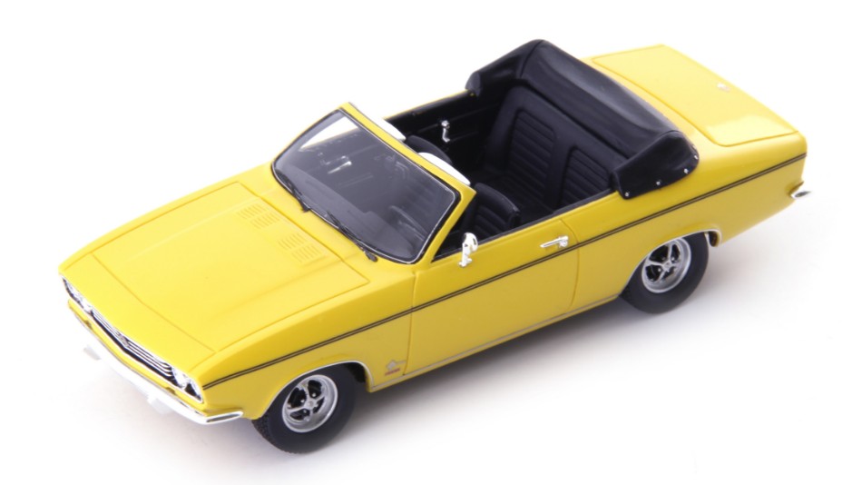 Opel Manta A Cabriolet Karmann 1971 Yellow Avenue43 1:43 DS Modellismo Opel Manta A Cabriolet Karmann scala 1:43