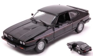 Ford Capri 1973 Black scala 1:24 Burago