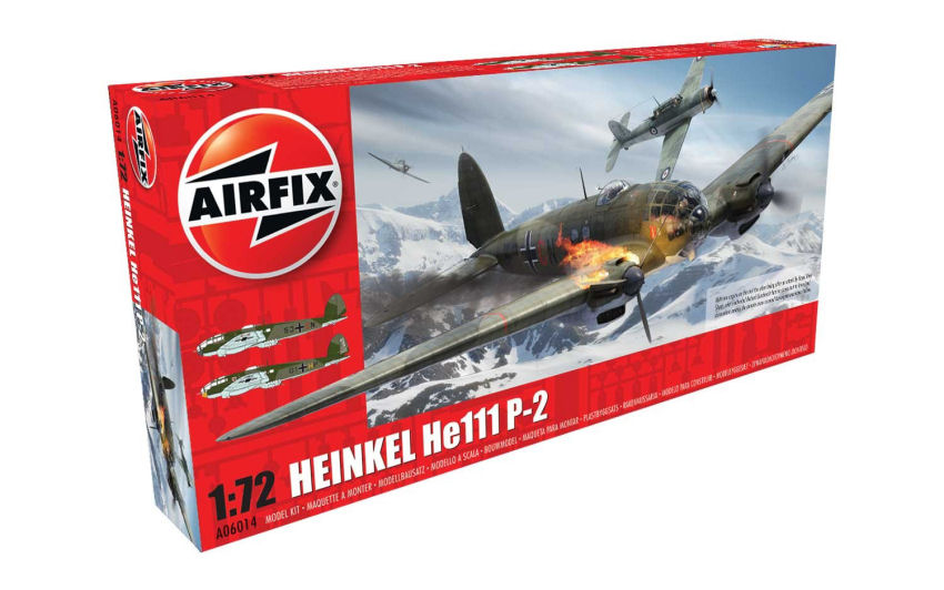 Heinkel He.111 P2 Kit 1:72 DS Modellismo Heinkel He.111 P2 Kit scala 1:72 Airfix