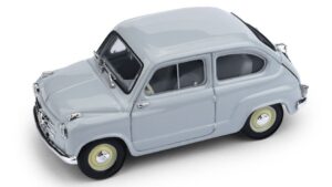Fiat 600 1A Serie 1955 Grigio scala 1:43