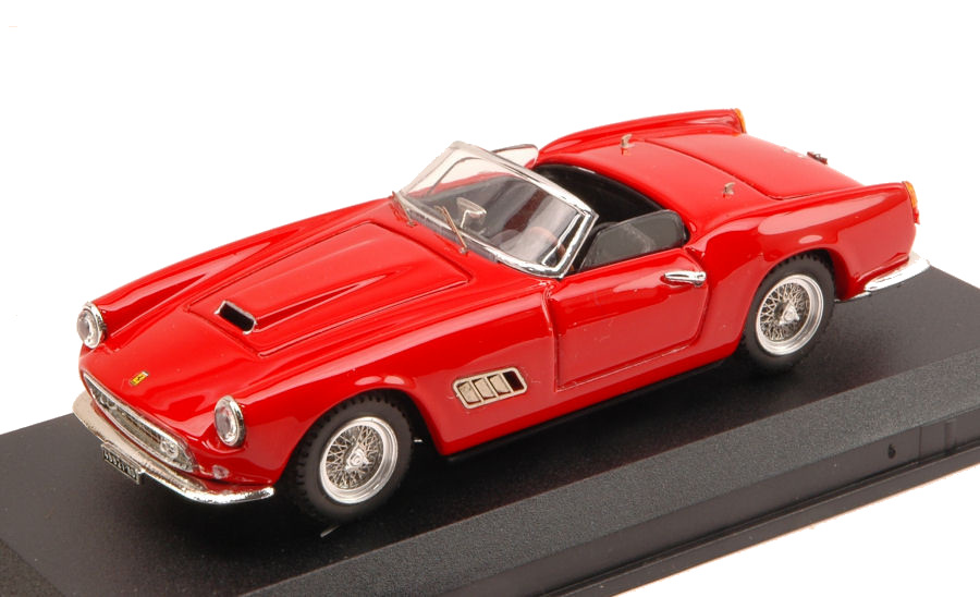 Ferrari 250 California 1957 Red 1:43 DS Modellismo Ferrari 250 California 1957 Red scala 1:43