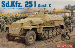 Sd Kfz 251 Ausf.C Kit scala 1:35 Dragon