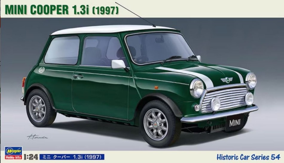 Mini Cooper 1.3i 1997 Kit 1:24 DS Modellismo Mini Cooper 1.3i 1997 Kit scala 1:24