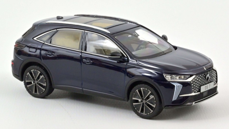 Ds 7 2022 Saphir Blue 1:43 DS Modellismo Ds 7 2022 Saphir Blue scala 1:43 Norev