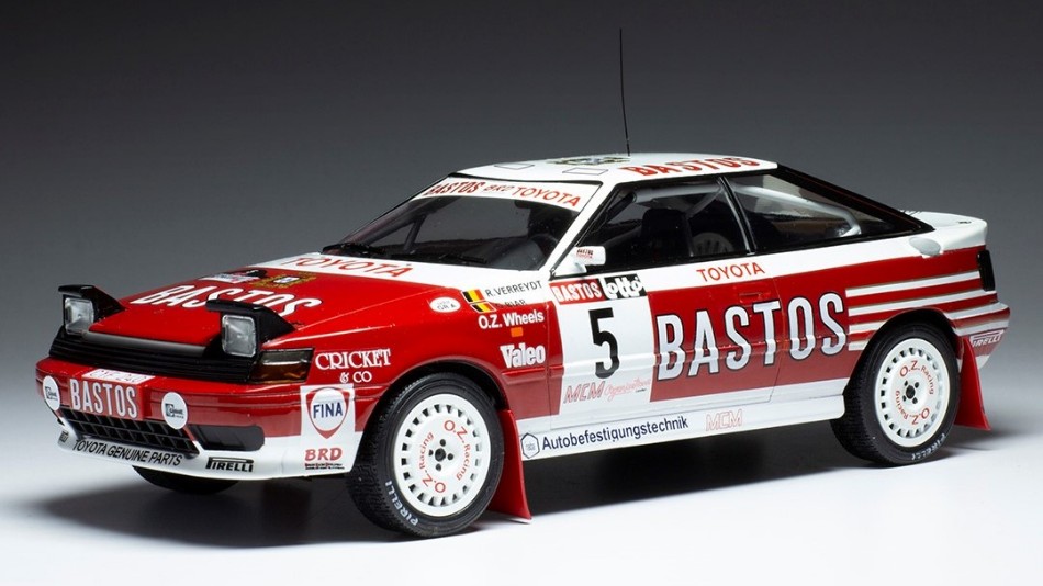 Toyota Celica GT-Four ST N.5 Haspengauw Rally 1990 Verreydt/Biar DS Modellismo Toyota Celica GT-Four St scala 1:18