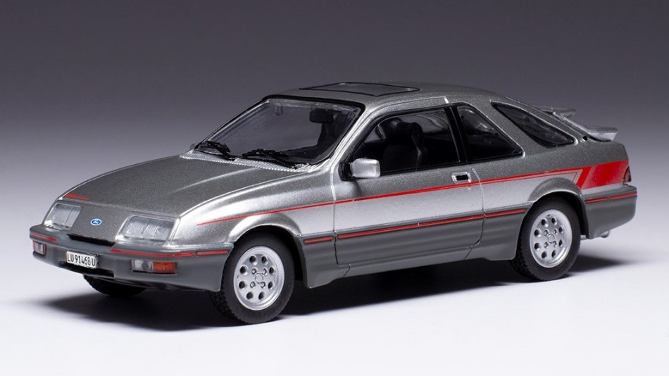 Ford Sierra Xr4I 1984 Silver 1:43 DS Modellismo Ford Sierra Xr4I 1984 Silver scala 1:43