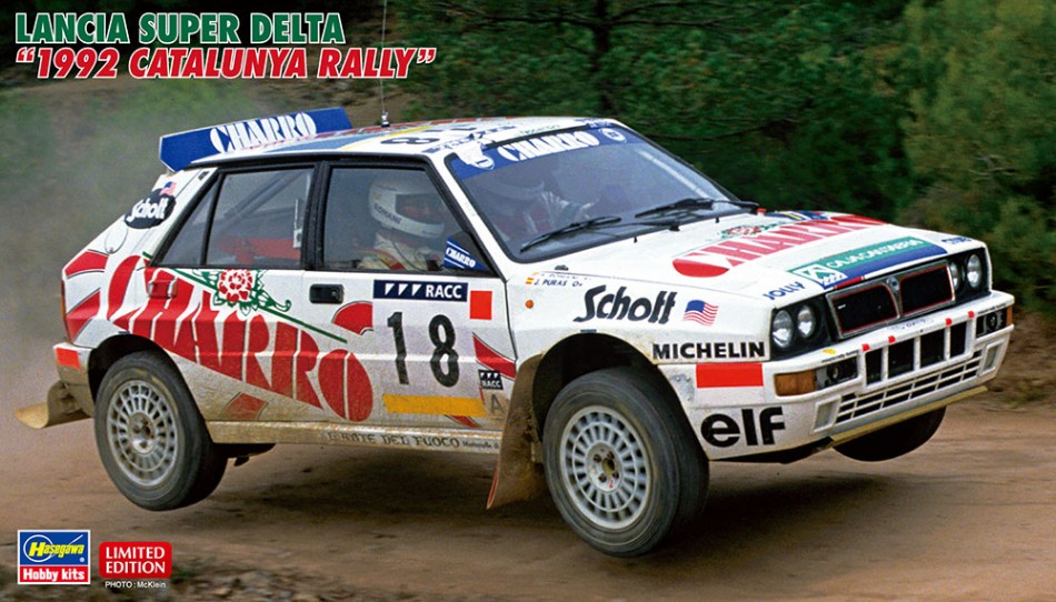 Lancia Super Delta 1992 Catalunya Rally Kit 1:24 DS Modellismo Lancia Super Delta 1992 Catalunya scala 1:24