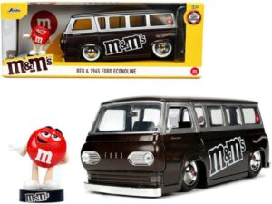 Ford Econoline With Red Figure scala 1:24