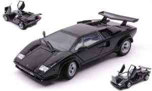Lamborghini Countach Black scala 1:24 Welly