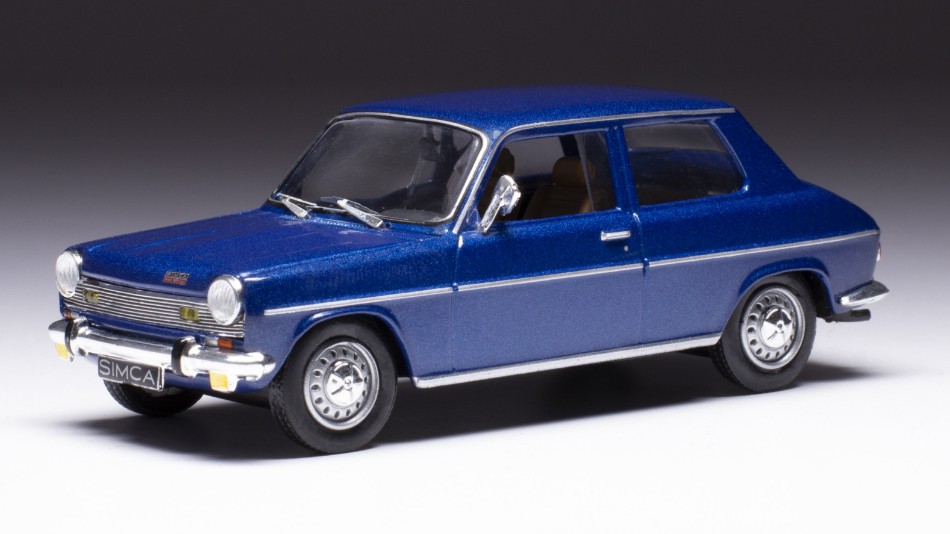 Simca 1100 Special 1970 Met.Blue 1:43 DS Modellismo Simca 1100 1970 Met.Blue scala 1:43