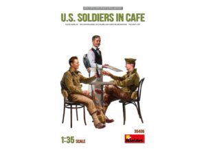 U.S. Soldiers in Cafe' Kit scala 1:35