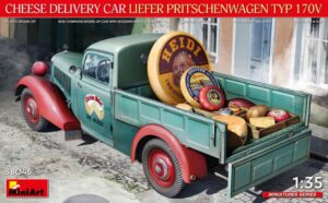Cheese Delivery Car Liefer scala 1:35