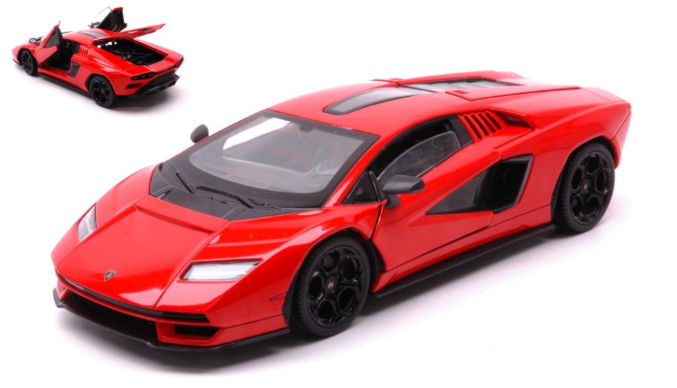 Lamborghini Countach Lpi 800-4 Red 1:24 DS Modellismo Lamborghini Countach Lpi 800-4 scala 1:24
