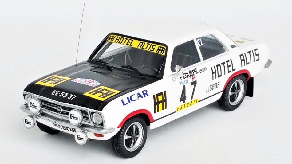Opel Ascona Tap Rally 1974 Pequepe/"dico" DS Modellismo Opel Ascona Tap Rally 1974 scala 1:43