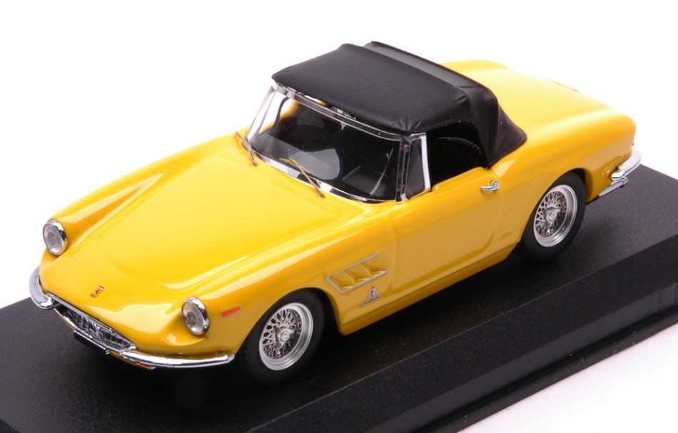 Ferrari 330 GTS Spyder C/Capotta Yellow 1:43 DS Modellismo Ferrari 330 GTS Spyder C/Capotta scala 1:43