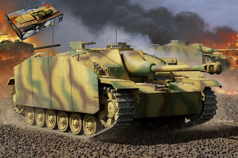Carro Stug III G Late Version Kit 1:16 DS Modellismo Carro Stug III G Late Kit scala 1:16