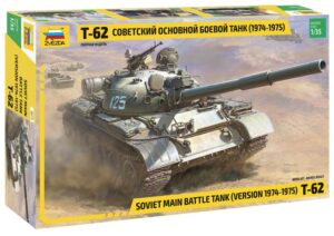 T-62 Soviet Battle Tank 1974-1975 scala 1:35