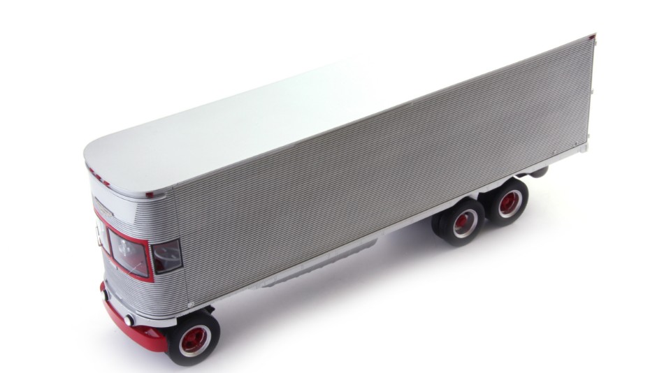 Fageol TC Cargo Liner 1950 Silver 1:43 DS Modellismo Fageol Tc Cargo Liner 1950 Silver scala 1:43
