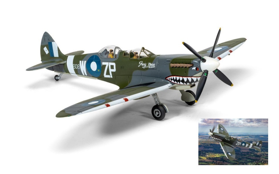 Supermarine Spitfire T9 TE308 G-Awgb "Grey Nurse" 1:72 DS Modellismo Supermarine Spitfire T9 TE308 scala 1:72