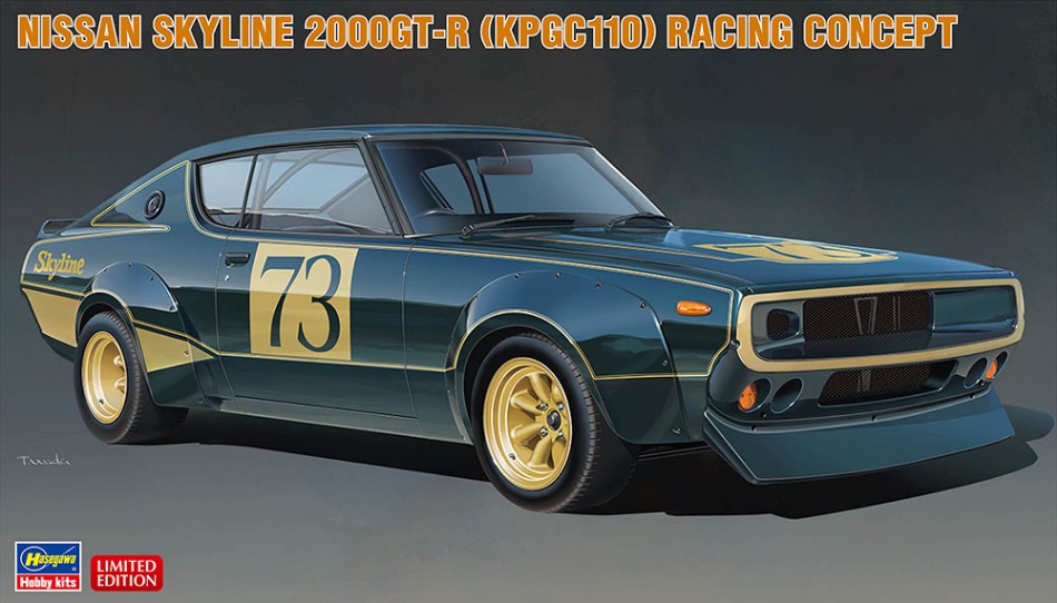 Nissan Skyline 2000 GT-R Racing Kit 1:24 DS Modellismo Nissan Skyline 2000 GT-R Racing scala 1:24