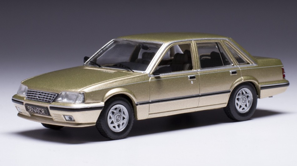 Opel Senator A2 1983 Met.Beige 1:43 DS Modellismo Opel Senator A2 1983 Met.Beige scala 1:43