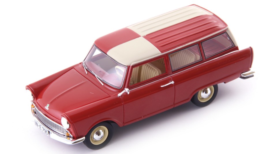 DKW F11 Universal 1961 Red 1:43 DS Modellismo Dkw F11 Universal 1961 Red scala 1:43