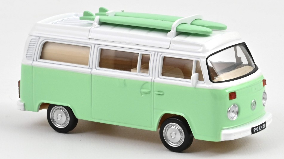 VW Combi T2B Camper Van 1973 Green Jet-Car 1:43 DS Modellismo VW Combi T2B Camper Van 1973 scala 1:43